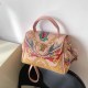 Pink Casual Print Patchwork Bags
