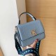 Blue Simplicity Letter Patchwork Bags