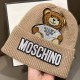 Khaki Casual Character Letter Hat