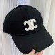 Black Casual Geometric Patchwork Hat