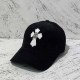 Black Casual Geometric Patchwork Hat