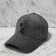 Grey Casual Geometric Patchwork Hat