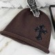 Coffee Casual Geometric Patchwork Hat
