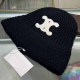 Black Casual Geometric Patchwork Hat
