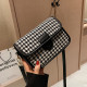 Black Casual Print Patchwork Bags