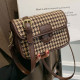 Brown Casual Print Patchwork Bags