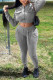 Grey Casual Solid Patchwork Pocket Zipper Long Sleeve Two Pieces