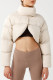 Apricot Casual Solid Asymmetrical Cold Shoulder Outerwear