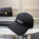 Grey Casual Letter Embroidered Hat