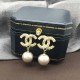 Light Coffee Celebrities Letter Hot Drill Earrings