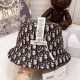 Black Street Letter Patchwork Hat