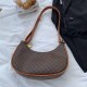 Coffee Vintage Geometric Zipper Bags