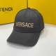 Black Street Letter Embroidered Hat