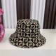 Light Coffee Vintage Letter Patchwork Hat