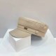Khaki Street Solid Letter Hat