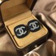 Black Simplicity Geometric Hot Drill Earrings