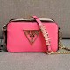 Rose Red Street Letter Chains Bags