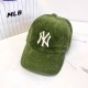 Army Green Casual Letter Embroidered Hat