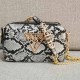Snake Print Street Letter Chains Bags