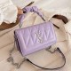 Purple Street Letter Chains Bags