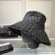 Black Street Letter Patchwork Hat
