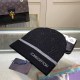 Black Street Letter Patchwork Hat