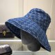 Blue Street Letter Patchwork Hat