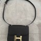 Black Simplicity Solid Patchwork Bags