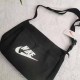Black Casual Print Letter Bags