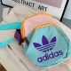 Powder Blue Casual Print Letter Bags