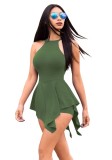 As Show-5 Backless Solid Fashion sexy Rompers