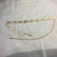 Gold Simplicity Letter Chains Waist Chain