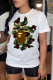 White Street Daily Print O Neck T-Shirts