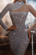 Silver Sexy Solid Sequins Patchwork Half A Turtleneck One Step Skirt Dresses