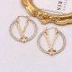 Gold Street Geometric Patchwork Earrings