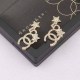Gold Simplicity Geometric Patchwork Earrings