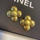 Gold Daily Geometric Patchwork Earrings