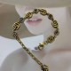 Gold Vintage Letter Chains Bracelets
