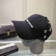 Black Street Letter Embroidered Hat