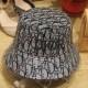 Black Street Letter Embroidered Hat