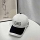White Street Letter Patchwork Hat