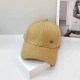 Khaki Street Letter Patchwork Hat