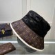 Black Street Letter Patchwork Hat