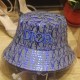 Blue Street Letter Embroidered Hat