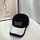 Black Street Letter Patchwork Hat