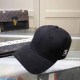 Black Street Letter Embroidered Hat