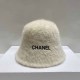 White Casual Letter Patchwork Hat