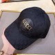 Black Street Letter Patchwork Hat