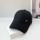 Black Street Letter Patchwork Hat
