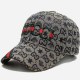 Blue Street Letter Embroidered Hat